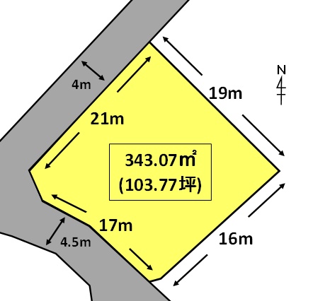 《売地》日立市田尻町１丁目６番地内