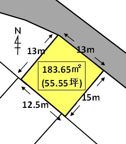 《売地》日立市高鈴町４丁目１２番地内