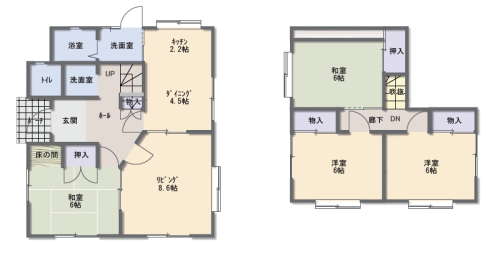 (間取)