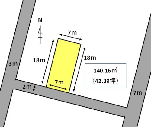 《売地》日立市久慈町４丁目９番地内